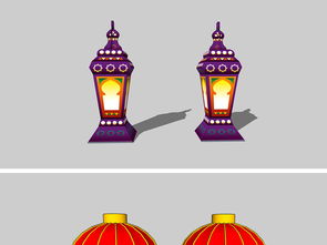 精品中式燈籠su模型設(shè)計(jì)圖下載 圖片40.13mb 其他庫 su模型