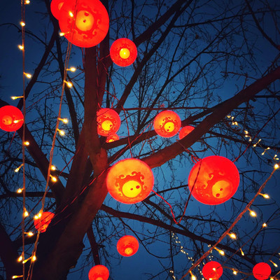 大紅燈籠高高掛